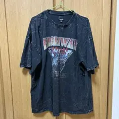 ヴィンテージ風tシャツ ストリート 古着 ピグメントtシャツ 半袖シャツ