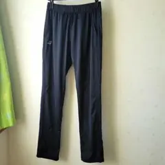 バボラ★メッシュ地ストレートパンツ黒(M)