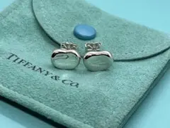 g356 美品 Tiffanyu0026Co. ティファニー ビーンズ ピアス 925