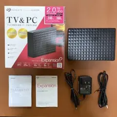 SEAGATE SGD-NZ020UBK 外付けハードディスク 2.0TB