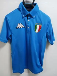 カッパ　ポロシャツ　イタリア　青