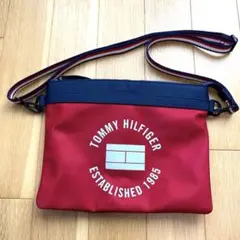 【美品】Tommy HILFIGER ナイロン ショルダーバック