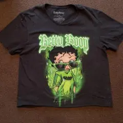 古着　 Betty Boop Tシャツ L/G ブラック