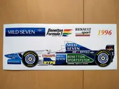 Ｆ１ステッカー 1996 Benetton Formula 1 鈴鹿サーキット