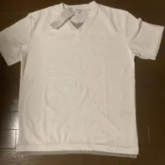 GLOBAL WORK ホワイト Vネック Tシャツ S