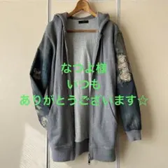 美品◆ディーゼル◆ダメージパーカー