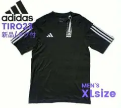 XL■新品 アディダス TIRO23 C 半袖Tシャツ オフピッチ 移動着