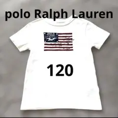 Polo Ralph Lauren キッズ アメリカ国旗 Tシャツ L 120