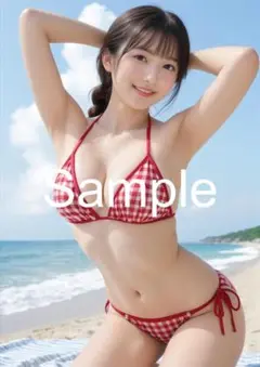 A4サイズアートポスター 1点もの 美女ポスター最高品質 D-S-７