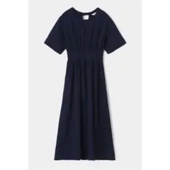 【美品】　moussy BACK OPEN WAIST TUCK DRESS