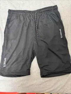 黒 ハーフパンツ SPORTS