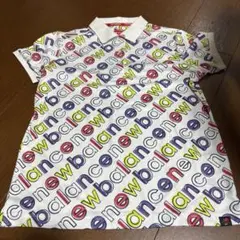 2 L にニューバランス　ゴルフ　シャツ ポロシャツ　総柄