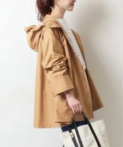 スピックアンドスパン テントラインフーディブルゾン