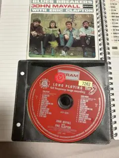 【名盤・訳有・おまけ付き】ブルース ブレイカーズ ウィズ エリック クラプトン