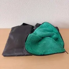 【2個セット】傘カバー 折り畳み傘 カバー ポケット 肩掛け紐 グリーン　L