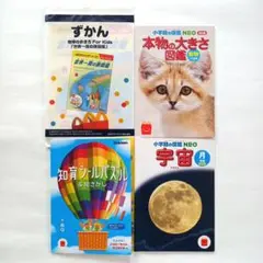 ハッピーセット ずかん 4冊セット