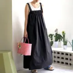 サウザンドマイル×フリークスストア ギャザーシャーリング ベルトワンピース 限定