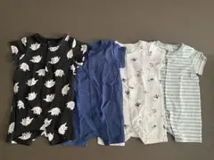 H &M 半袖ロンパース