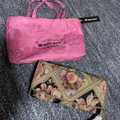 *シンクビー!*ビーズ散りばめ長財布*