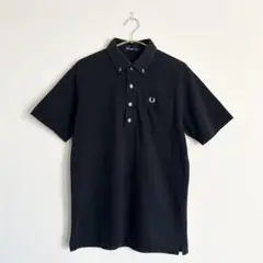 美品 FRED PERRY カノコポロシャツ ブラック XL