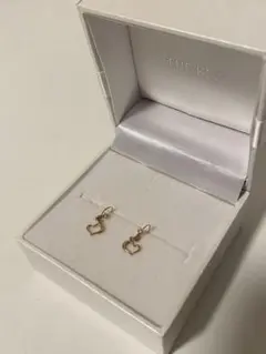 くまさま専用【美品】THE KISS ハート型ピアス（箱無し）
