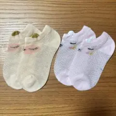 MOMSMENU キッズ靴下 2足セット 14.0-16.0cm
