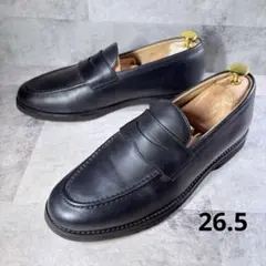 極美品✨BEAUTY&YOUTH コインローファー 26.5 黒 本革