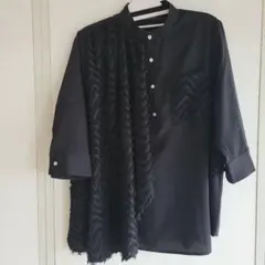 五分袖シャツ