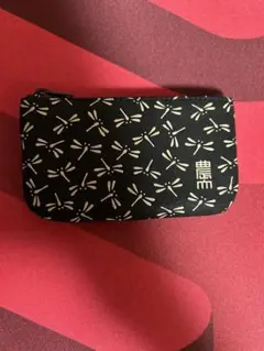 【新品未使用】印傳屋 東京農業大学 卒業記念品 小銭入れ（ブラック）