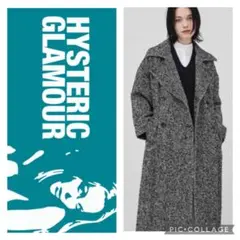 美品⭐︎ヒステリックグラマー チェスターコートレディース サイズF ヘリンボーン