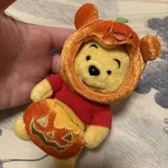プーさん ぬいぐるみバッジ ハロウィン