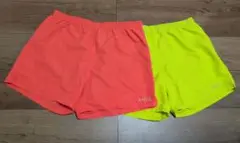 ANVIL コーラル ネオンイエロー ショートパンツ