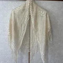 [新品]レース三角ストール