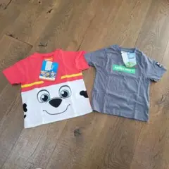 パウ・パトロール＆マインクラフト Tシャツセット 110cm