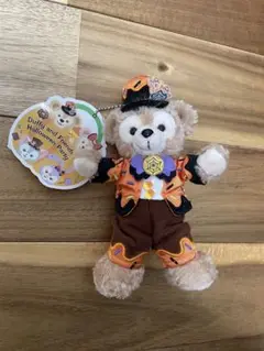 ディズニー　ダッフィー　ぬいぐるみバッチ