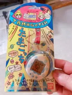 初代たまごっち 白 うずまき柄