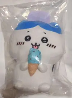 一番くじ　ちいかわ　B賞　ハチワレ　アイスクリームぬいぐるみ