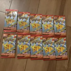 マクドナルドポケモンカード 10パックセットピカチュウ