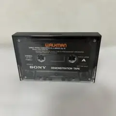 ≪希少 非売品 ≫SONY カセット ウォークマン デモテープ　WALKMAN