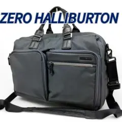 美品　ゼロハリバートン　ZEST　ビジネスバッグ　2気室　2WAY　大容量
