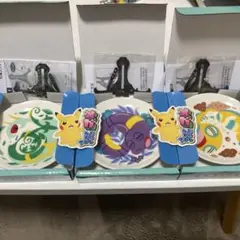 ポケモン 豆皿 コレクション ノココッチ アーボ　ジャローダニョロニョロフレンズ