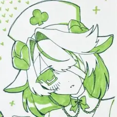 アナログ 手描き オリジナル イラスト ポストカード 2