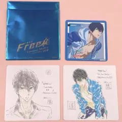 Free! TM TYM 入場者特典 JOYSOUND コースター 遙セット