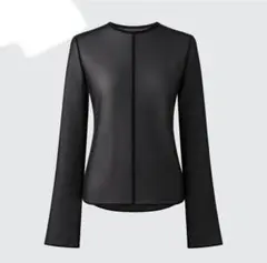 UNIQLO シアークルーネックTシャツ(長袖) Mサイズ