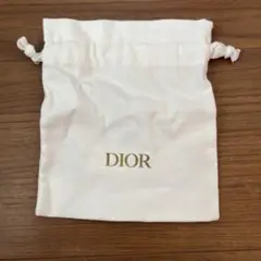 Dior ホワイトキャンバス ポーチ