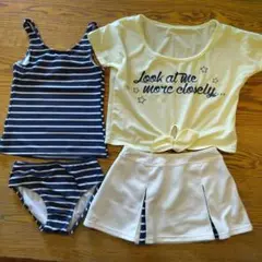 女の子用水着セット　130