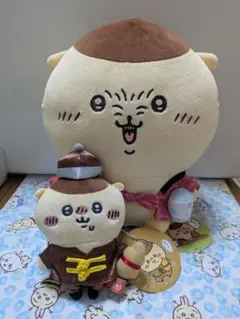 ちいかわ　ぬいぐるみ　くりまんじゅう　相席　来来　マスコット
