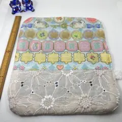 No. 16 ユキエモン　ガーゼハンカチ　fuwara