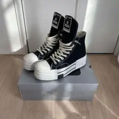 CONVERSE DBL DRKSTAR ブラック ハイカット 楽天市場】【中古】Rick Owens × CONVERSE DBL DRKSTAR BLACK HI