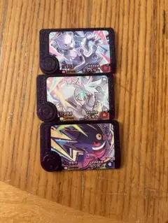 ポケモンメザスタ カードセット ミュウツー レジギガス ゲンガー